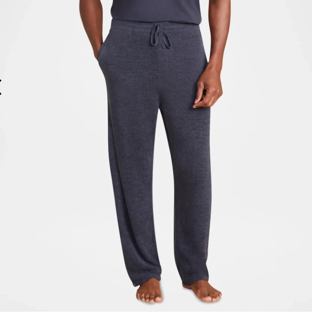 Barefoot Dreams Men's CozyChic Ultra Lite Lounge Pants Indigo XL NWT - Picture 1 of 6